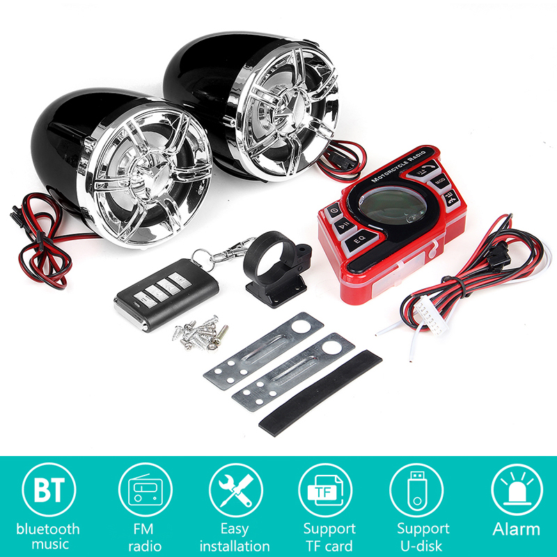 Black-Motorcycle-Handlebar-bluetooth-50-Audio-System-FM-Radio-Stereo-Amplifier-Speaker-1542051