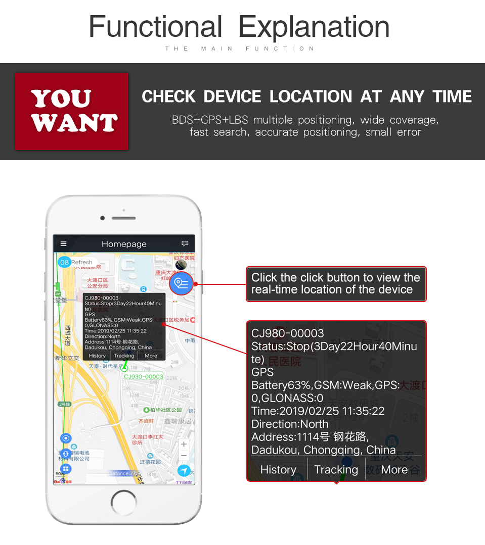 Enusictrade-CJ980-15000mAh-GPSGLONASSLBS-Waterproof-Tracker-Magnetic-Locator-Voice-Free-Web-APP-For--1540819