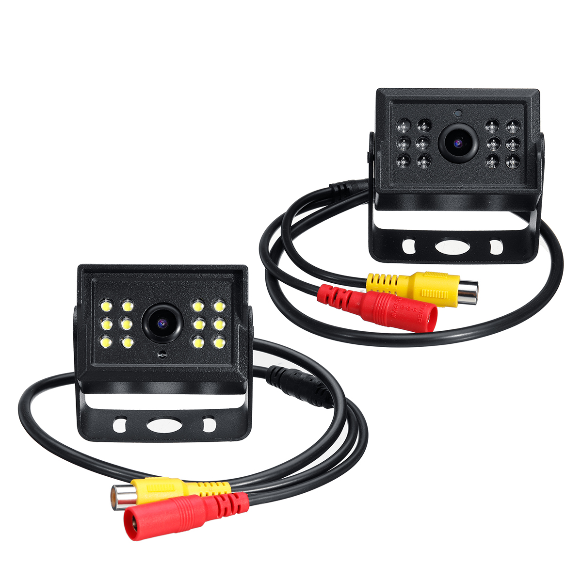 InfraredLED-Style-Rear-View-Webcam-Dash-Mirror-Monitor--HD-Waterproof-Car-Reverse-Backup-Camera-Kit-1545595