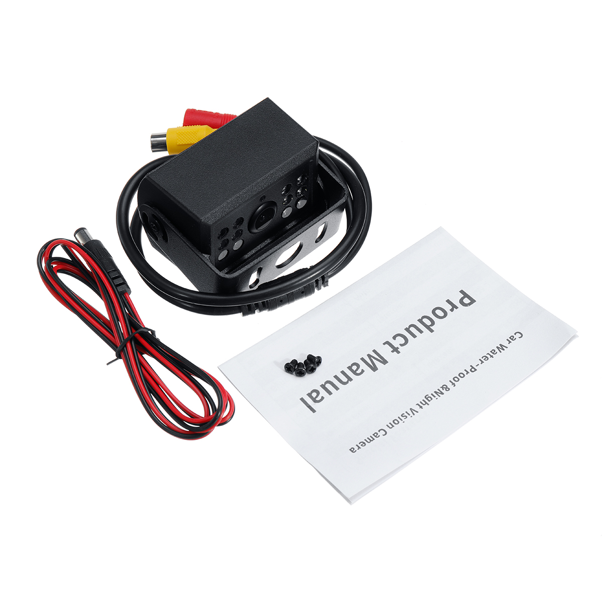 InfraredLED-Style-Rear-View-Webcam-Dash-Mirror-Monitor--HD-Waterproof-Car-Reverse-Backup-Camera-Kit-1545595
