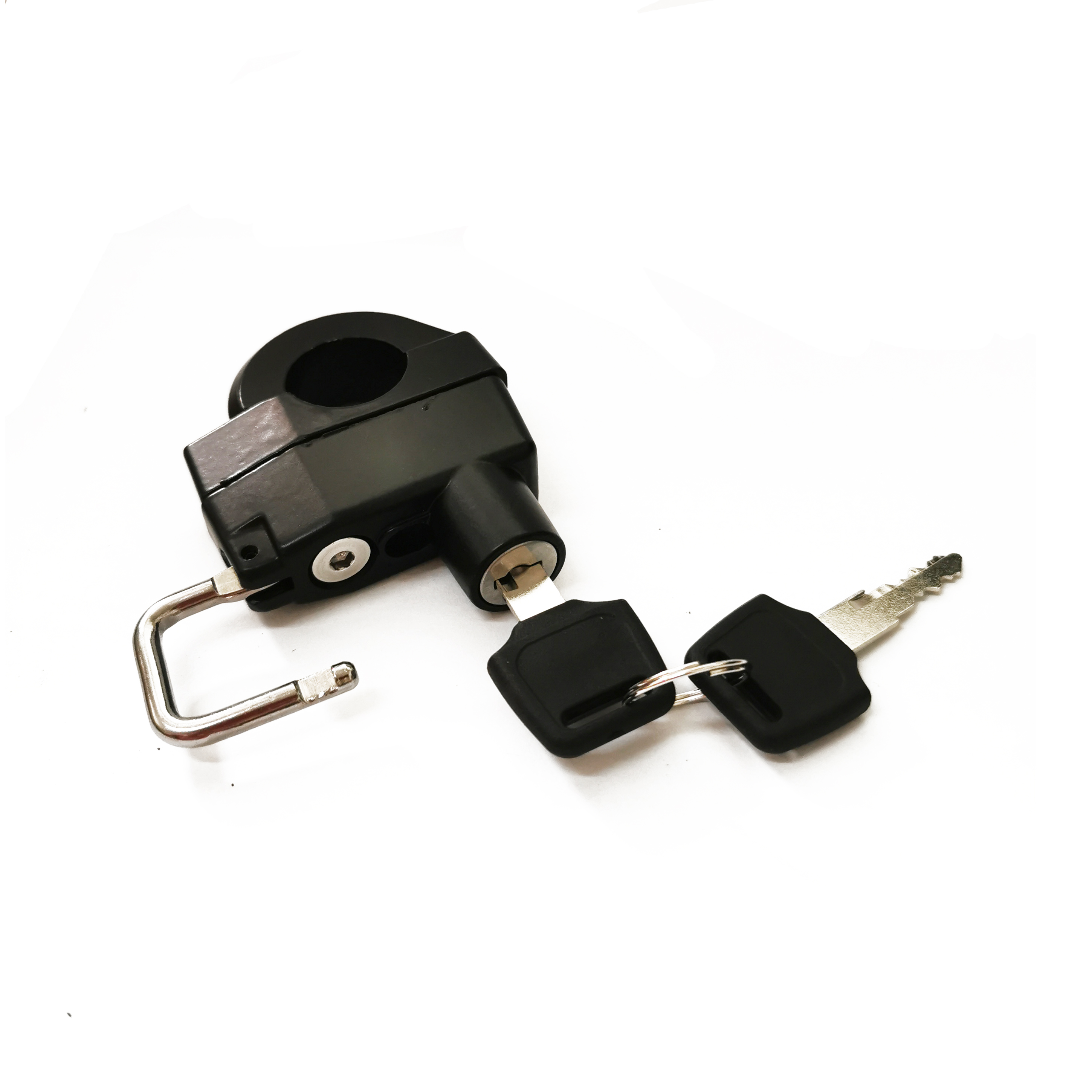 Motorcycle-Bike-Bicycle-Helmet-Lock-Anti-theft-Security-Universal-78-22mm-Tube-1705740