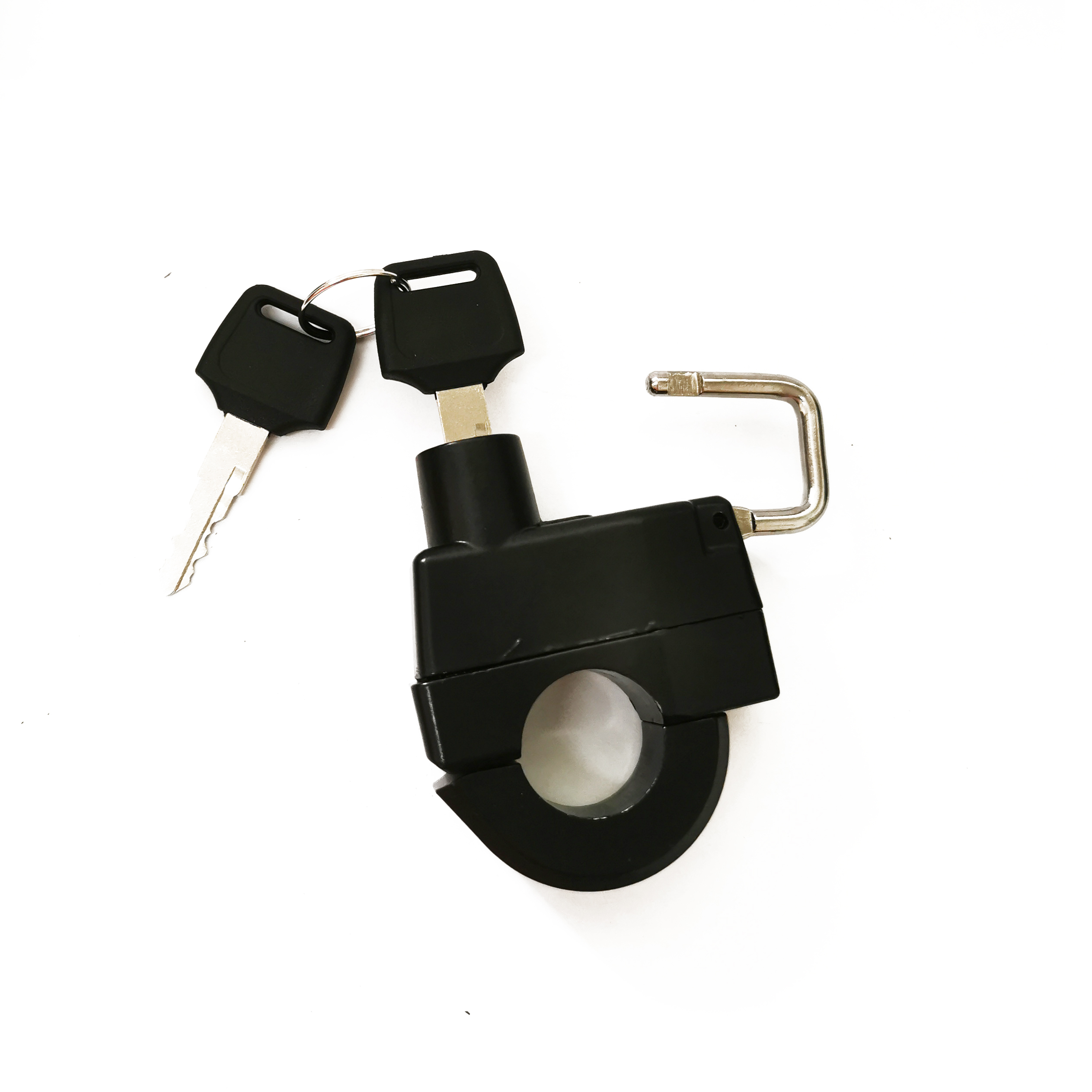 Motorcycle-Bike-Bicycle-Helmet-Lock-Anti-theft-Security-Universal-78-22mm-Tube-1705740