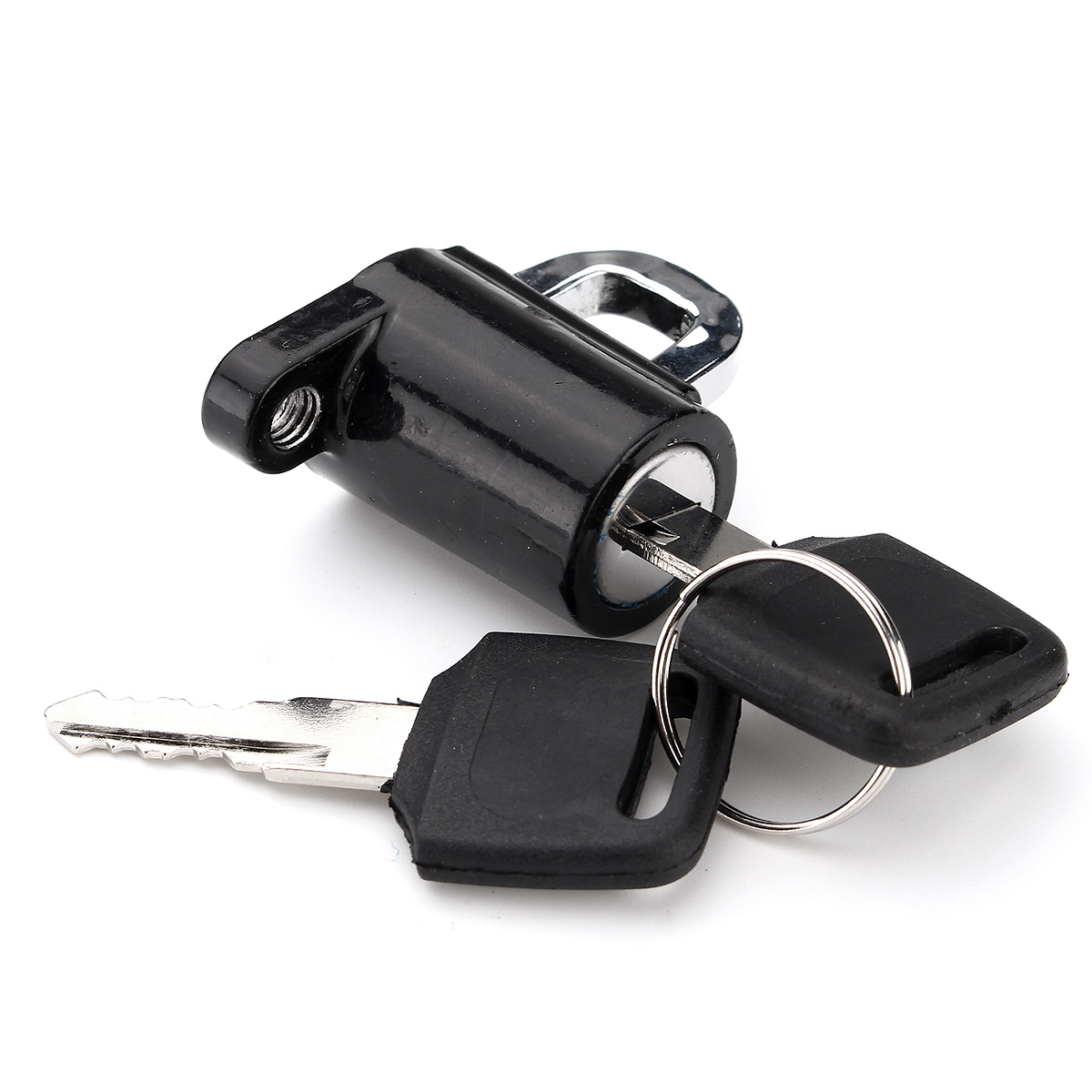 Motorcycle-Helmet-Lock-Motor-Bike-Hanger-Hook-With-2-Black-Keys-1106154