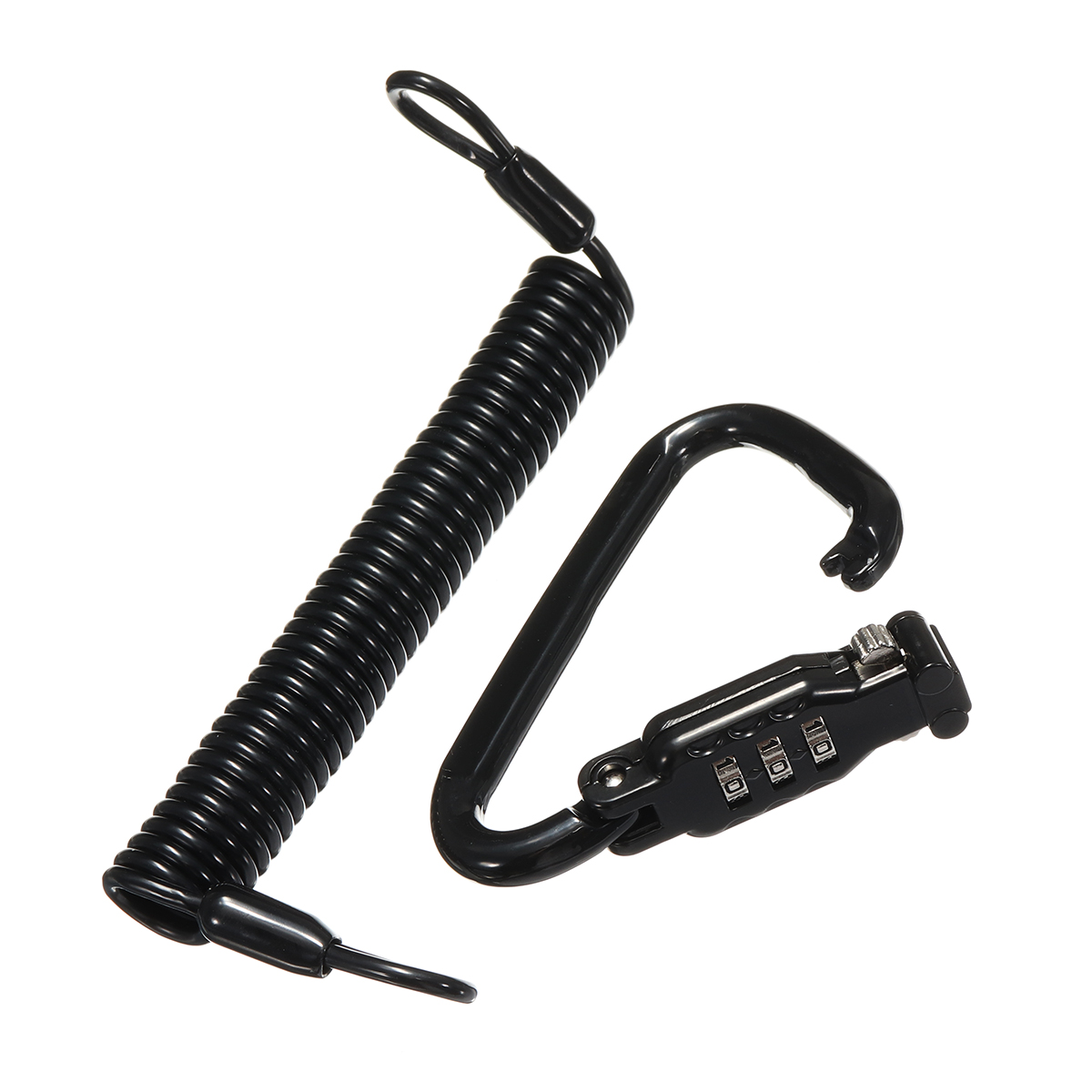 Motorcycle-Scooter-Security-Helmet-Lock-Combination-Coded-PIN-with-T-Bar-Rubber-Cable-1214900