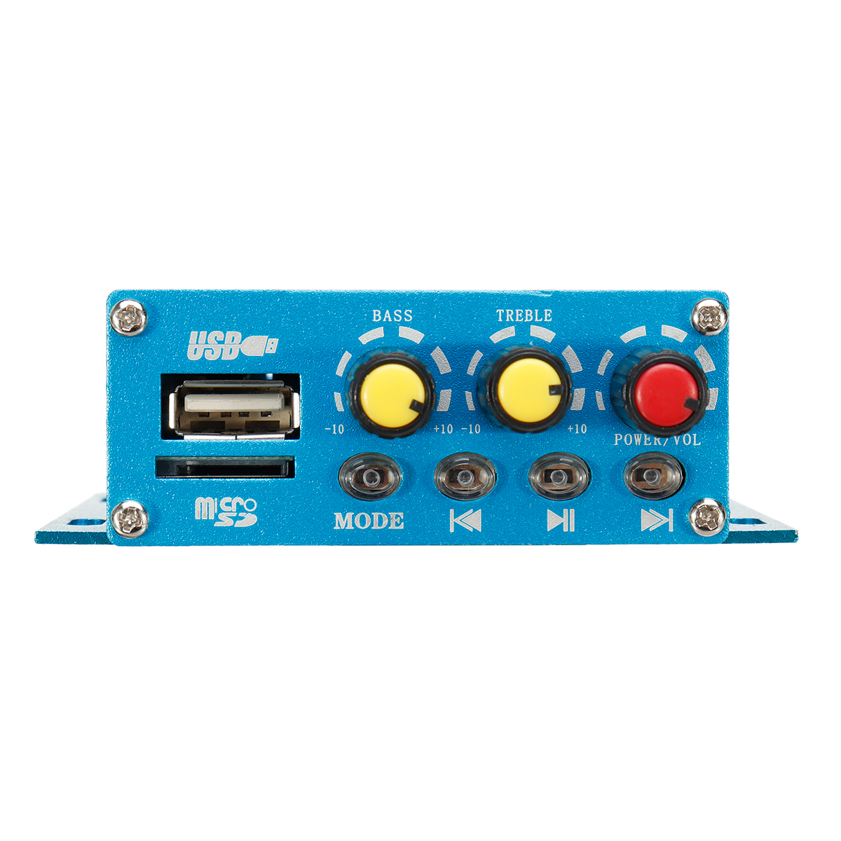 Motorcycle-Sound-System-Handlebar-Mount-2-Speakers-FM-Radio-Audio-MP3-Stereo-1530290