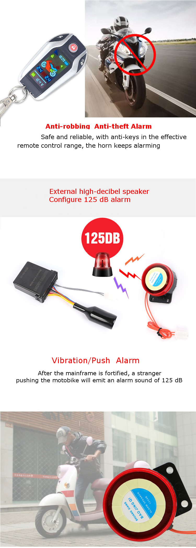PKE-Induction-12V-Two-way-125dB-Alarm-Tire-Pressure-Monitoring-System-LCD-Display-Automatic-Triact-R-1727370
