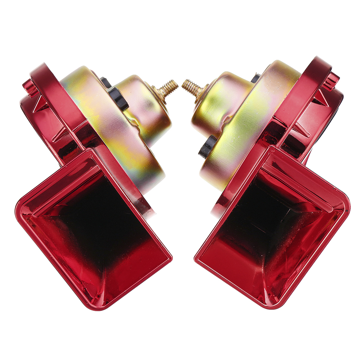 Pair-12V-115dB-Super-Loud-Car-Motorcycle-Dual-Tone-Electric-Snail-Horn-Universal-1364317