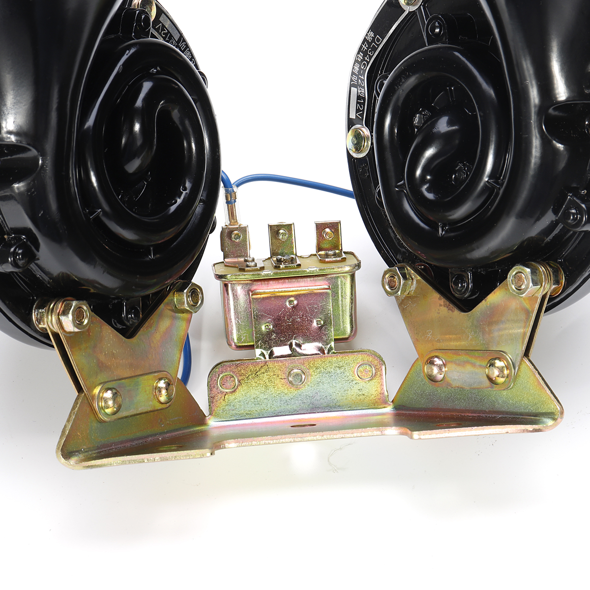 Pair-12V-300dB-Waterproof-Dual-Electric-Bull-Air-Horn-Super-Loud-Universal-Car-Truck-Boat-1547543