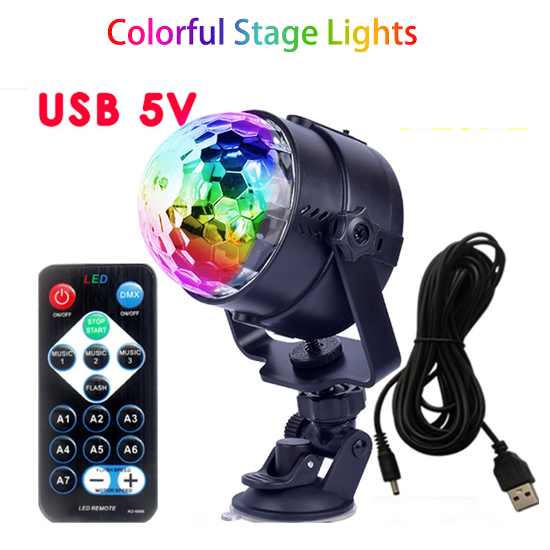 Party-Disco-Stage-Light-Strobe-Led-Rotating-DJ-Ball-Sound-Activated-Rave-Dance-Xmas-1631630