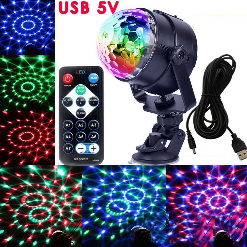 Party-Disco-Stage-Light-Strobe-Led-Rotating-DJ-Ball-Sound-Activated-Rave-Dance-Xmas-1631630