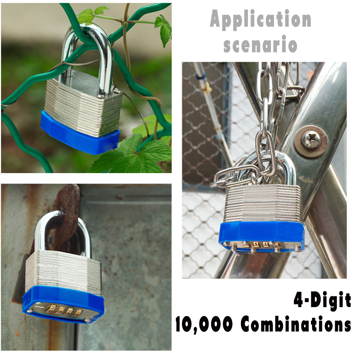 Password-Padlock-4-Digit-Laminated-Steel-Body-Motorcycle-Bike-Chain-Security-Lock-Waterproof-Outdoor-1532799