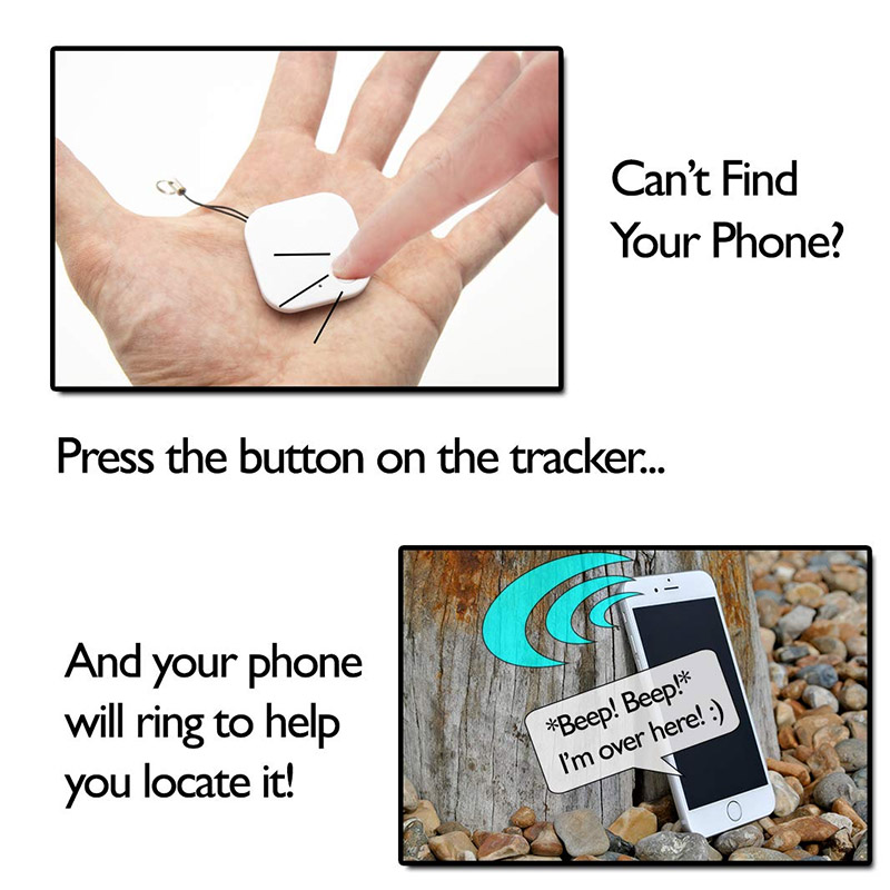 Portable-Smart-Water-Drop-Alarm-Tracker-Anti-lost-Device-bluetooth-Self-timer-Device-1628976