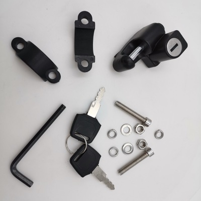 Universal-Motorcycle-Helmet-Lock-Aluminum-Alloy-Locks-with-Keys-For-78quot-22mm-Handle-Bar-Motorbike-1705739
