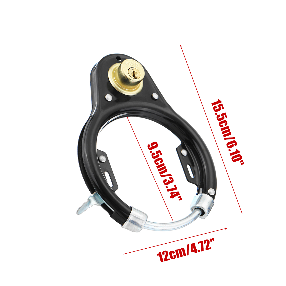 Vintage-Bicycle-Lock-Pad-Bike-Cycle-Wheel-Tire-Scooter-Motorbike-Security-Locks-1399577