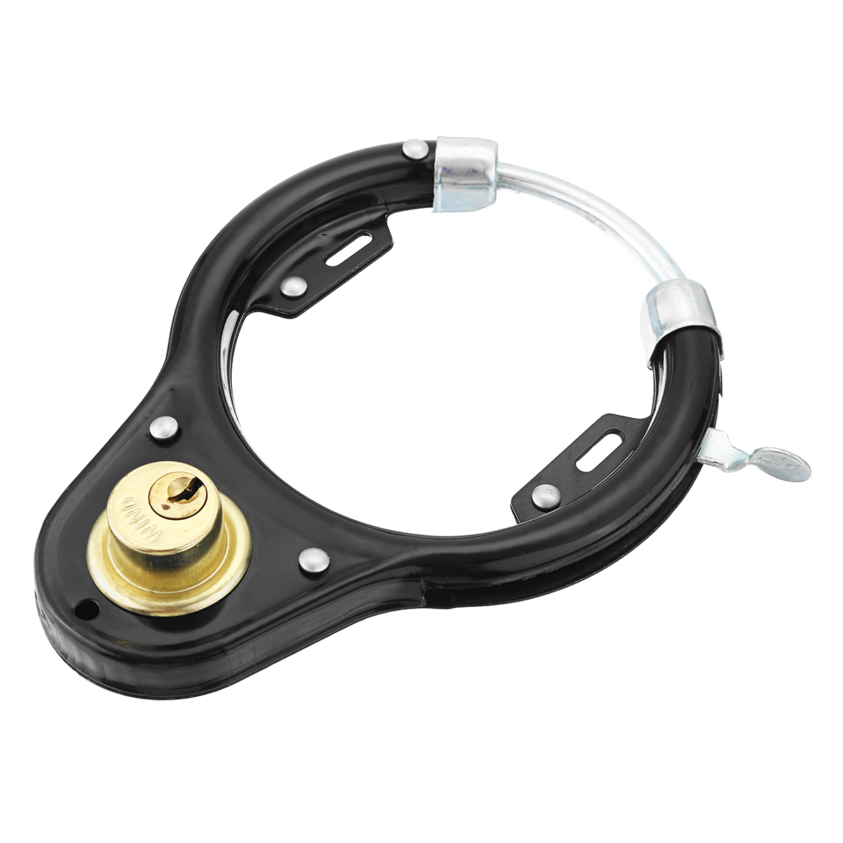 Vintage-Bicycle-Lock-Pad-Bike-Cycle-Wheel-Tire-Scooter-Motorbike-Security-Locks-1399577