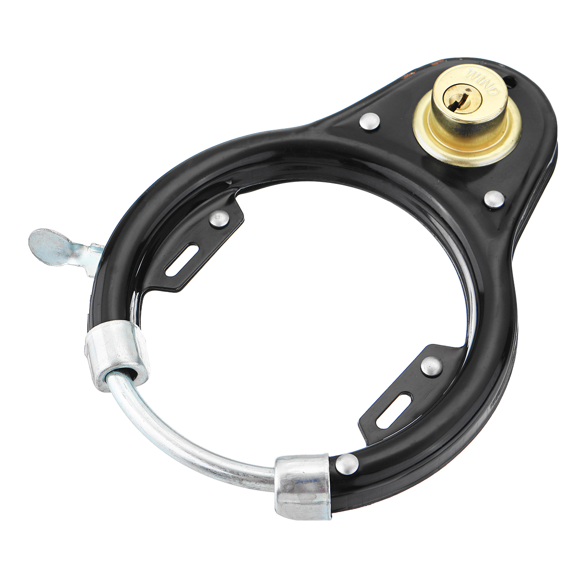 Vintage-Bicycle-Lock-Pad-Bike-Cycle-Wheel-Tire-Scooter-Motorbike-Security-Locks-1399577