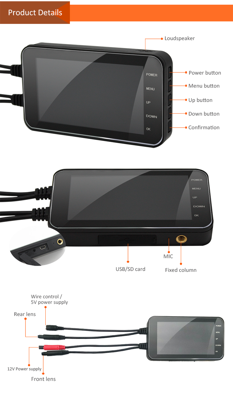 Waterproof-1080p720p-Motorcycle-WIFI-DVR-MT003-4-Inch-IPS-Display-Anti-shake-Dual-Recording-Driving--1527028