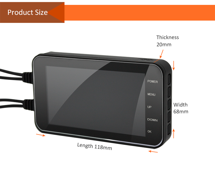 Waterproof-1080p720p-Motorcycle-WIFI-DVR-MT003-4-Inch-IPS-Display-Anti-shake-Dual-Recording-Driving--1527028