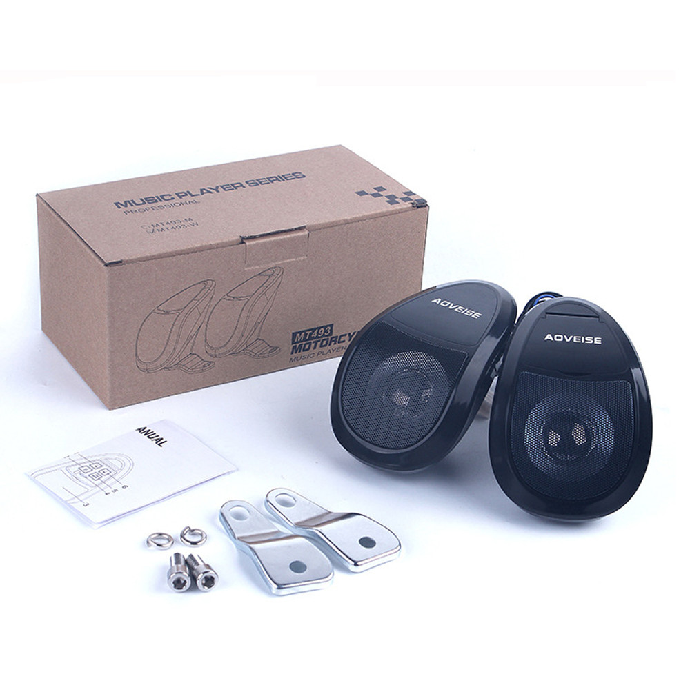 Waterproof-Motorcycle-Scooter-MP3-Player-bluetooth-Speakers-Audio-FM-Radio-For-10MM-Mirrors-1366329