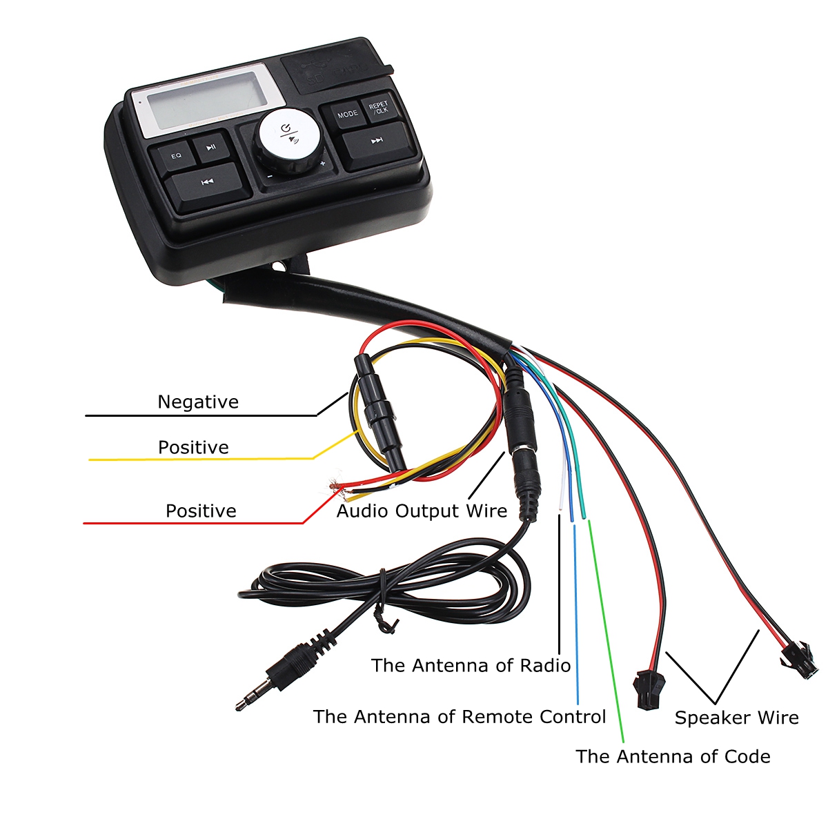 bluetooth-Audio-FM-Radio-MP3-Stereo-Speaker-Sound-System-Motorcycle-Bike-ATV-UTV-1425153