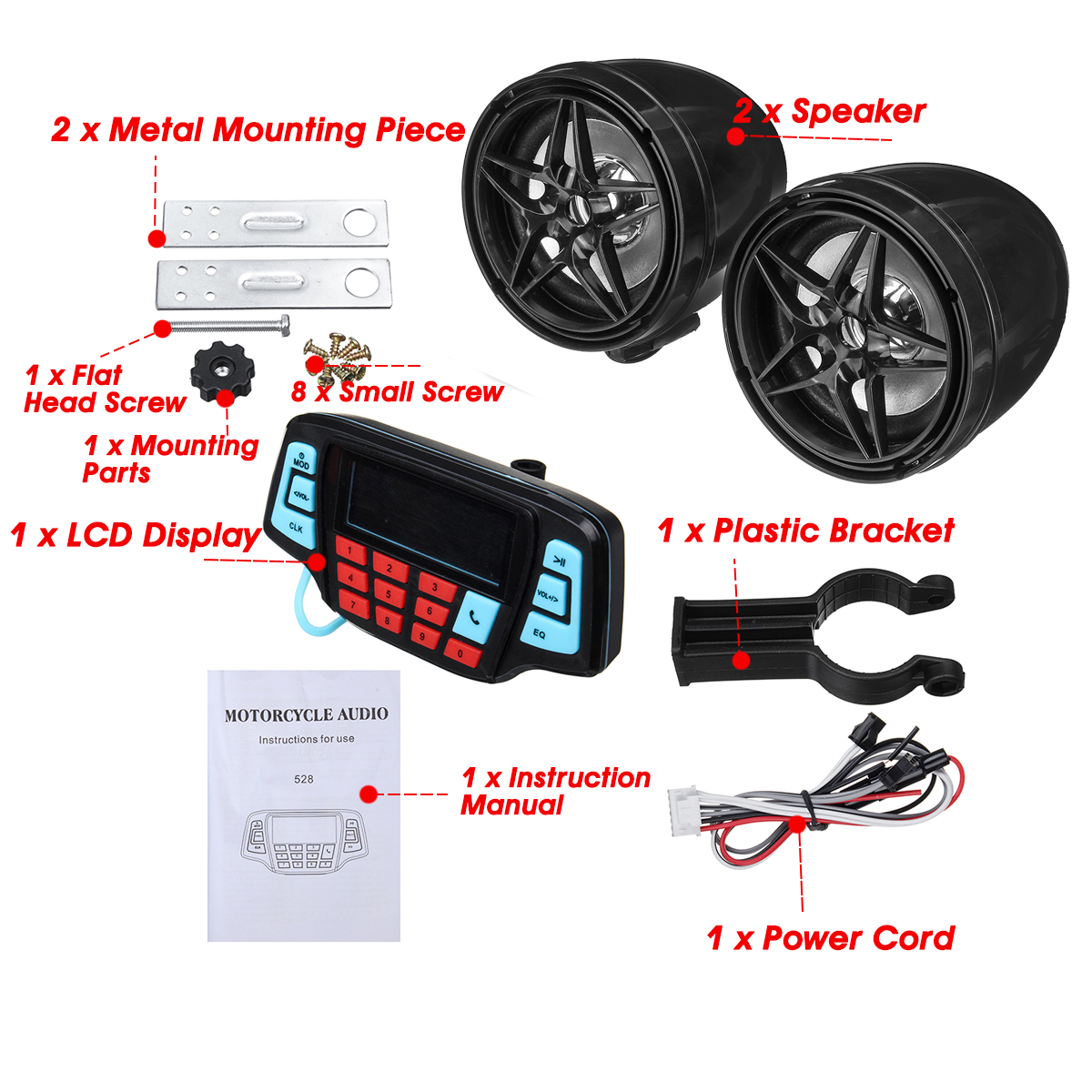 3inch-BT-Motorcycle-Audio-System-USB-SD-FM-Radio-MP3-Speakers-12V-1572472