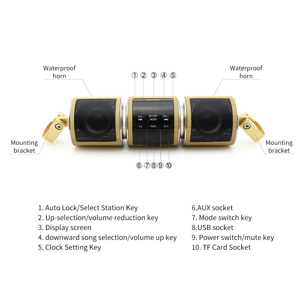 MP3-Player-bluetooth-Music-FM-Radio-IP54-Waterproof-Adjustable-Bracket-LED-Display-USB-Motorcycle-Sp-1699791