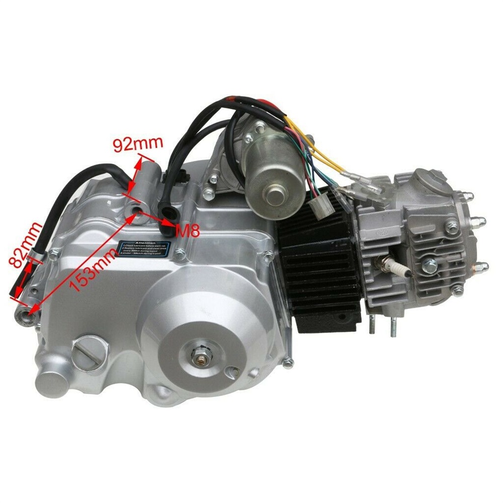 125cc-Engine-Motor-Kit-Semi-Auto-3-Speed--Reverse-ATV-Quad-Go-Kart-4-Wheeler-1827995