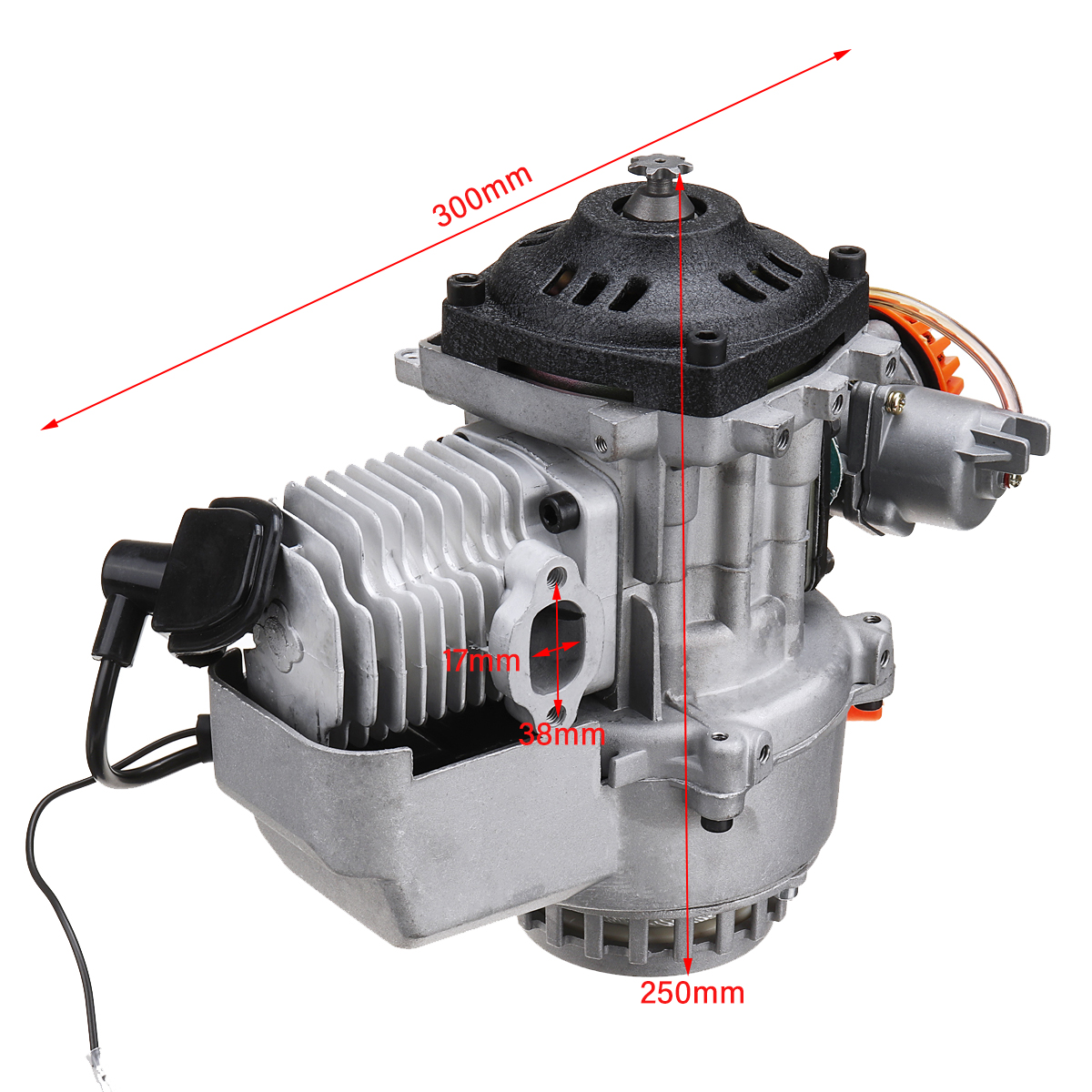 49cc-2-Stroke-Pull-Start-Engine-Motor-For-Pocket-Bike-Mini-Dirt-Bike-ATV-Scooter-1730317