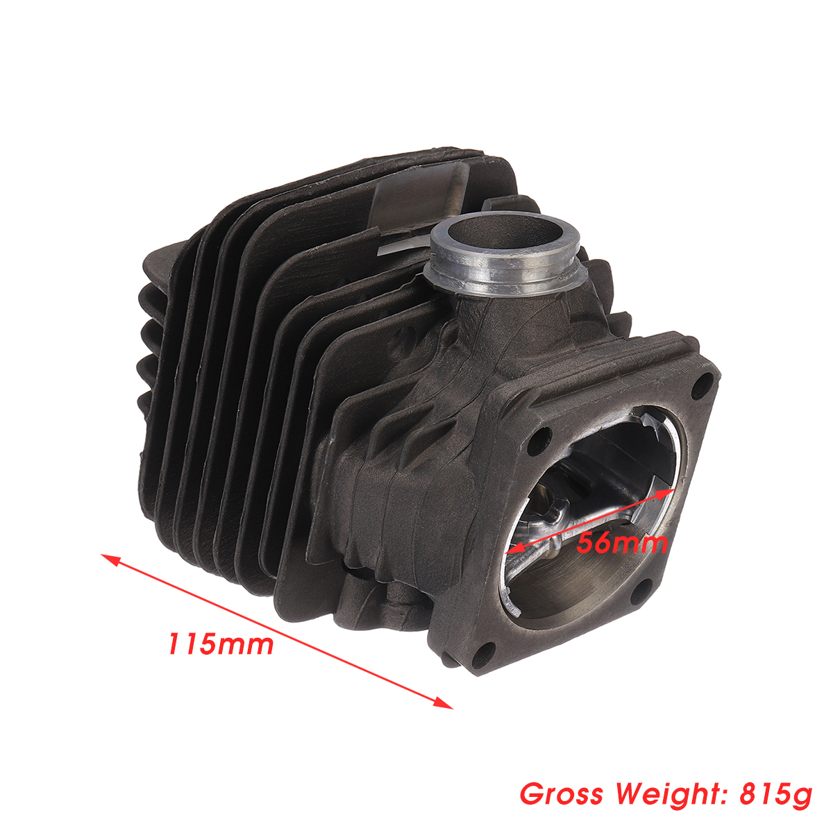 56mm-Big-Bore-Air-Cylinder-Assy-Part-For-Stihl-Chainsaws-064-066-MS640-MS650-MS660-1611630
