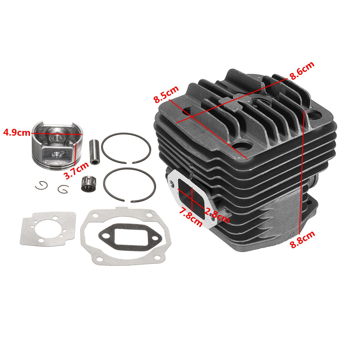 Cylinder-Piston-Gasket-Bearings-Top-End-Rebuild-Kit-For-STIHL-TS4004223-0201200-1211466