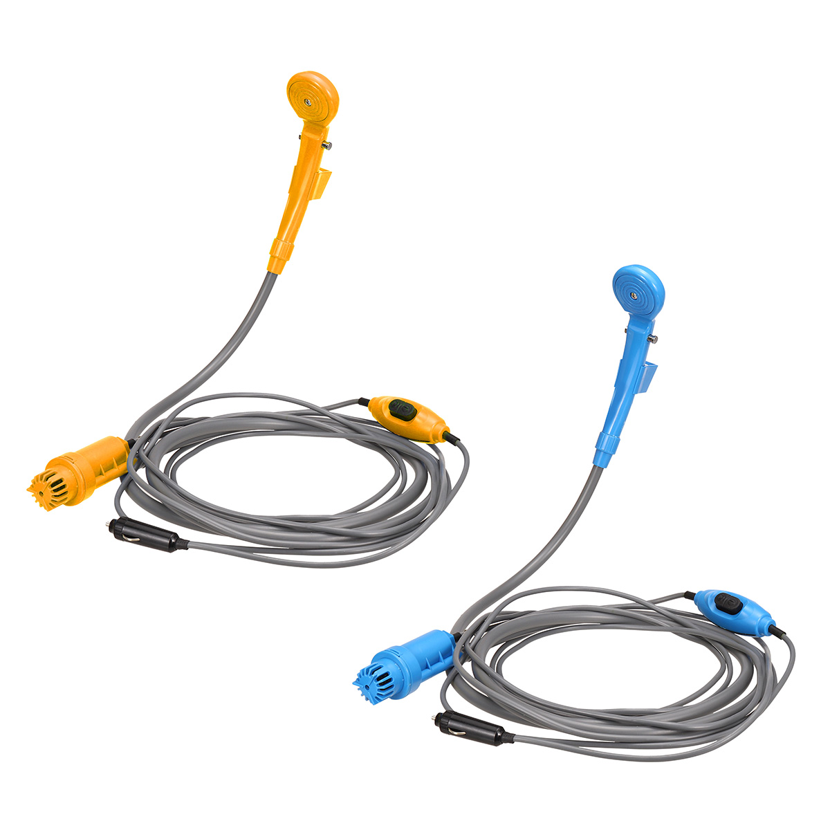 12V-Car-Camping-Shower-Spray-Pump-Kit-Portable-Outdoor-Travel-Hiking-Clean-Fast-1722977