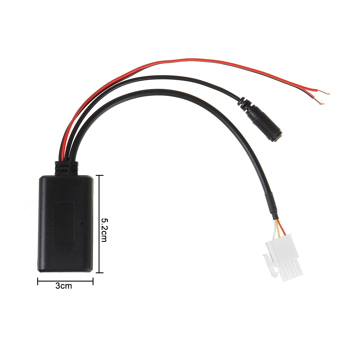 3-Pin-AUX-Audio-Cable-Adaptor-bluetooth-For-Honda-Goldwing-GL1800-5-12V-BT-5908-1702460