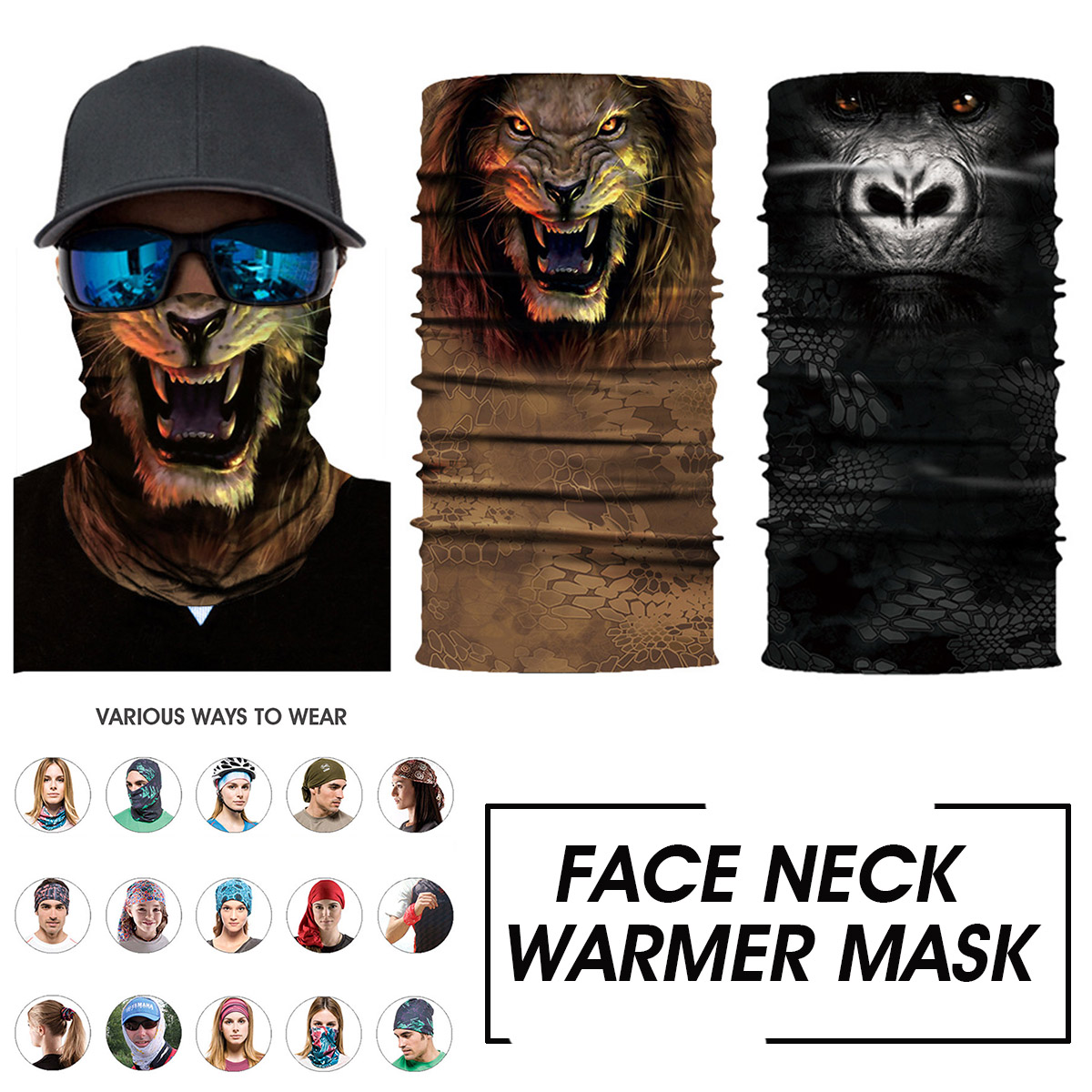 25x51cm-Animal-Outdoor-3D-Face-Neck-Warmer-Mask-Biker-Dust-Scarf-Sunscreen-Headband-1726561