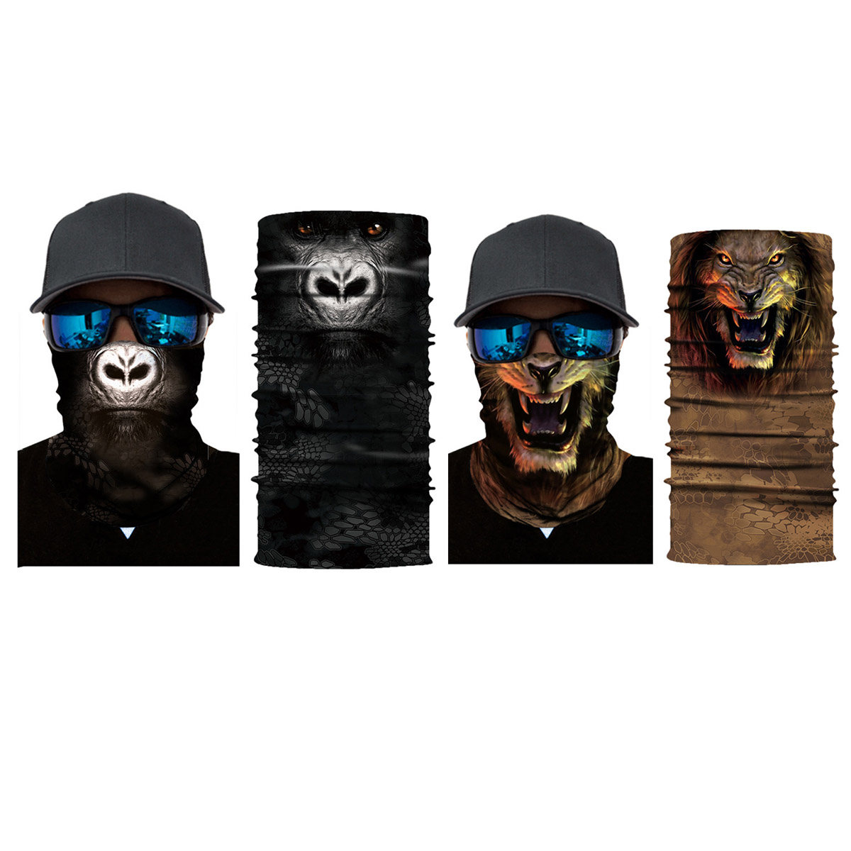 25x51cm-Animal-Outdoor-3D-Face-Neck-Warmer-Mask-Biker-Dust-Scarf-Sunscreen-Headband-1726561
