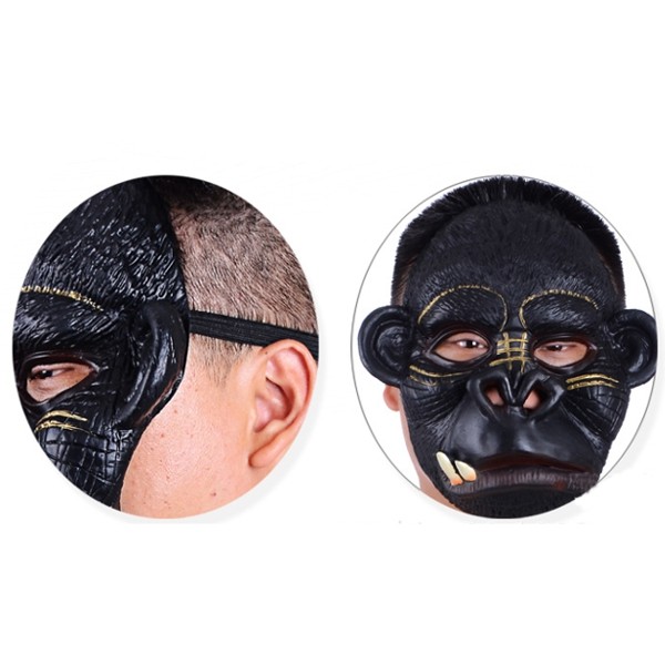 Hallowmas-Party-Mask-Chimpanzee-Animal-Role-Latex-Halloween-Mask-998701