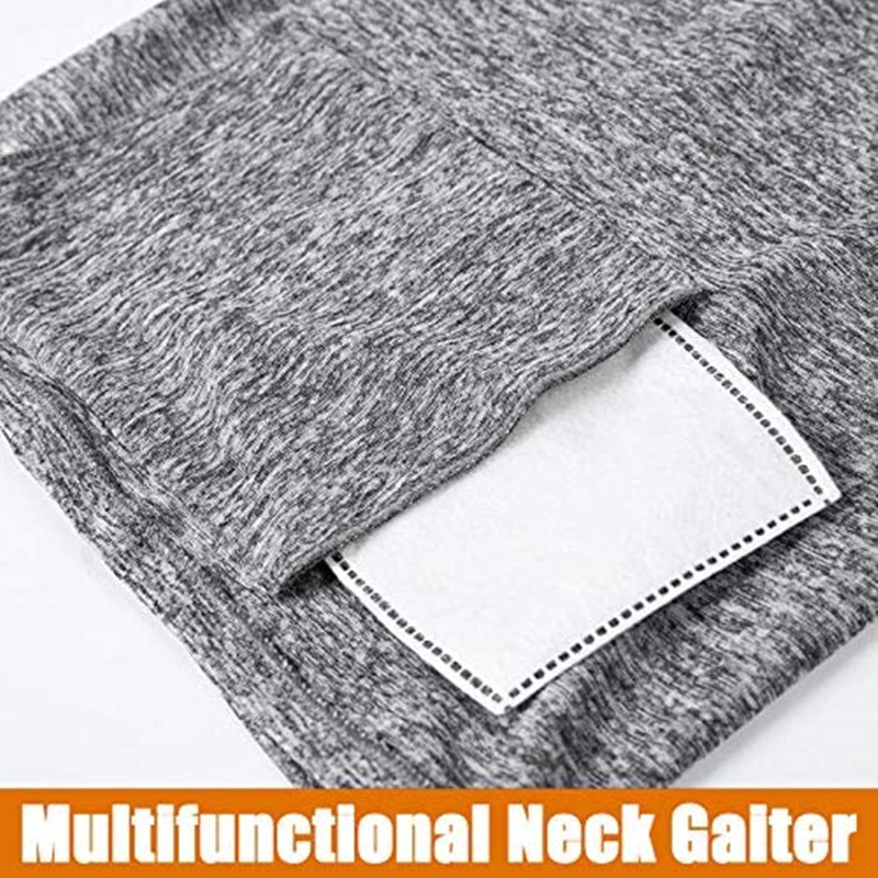 Kids-Dark-Gray-Head-Face-Neck-Gaiter-Tube-Bandana-Scarf-Cover--Carbon-Filters-For-Motorcycle-Racing--1671430