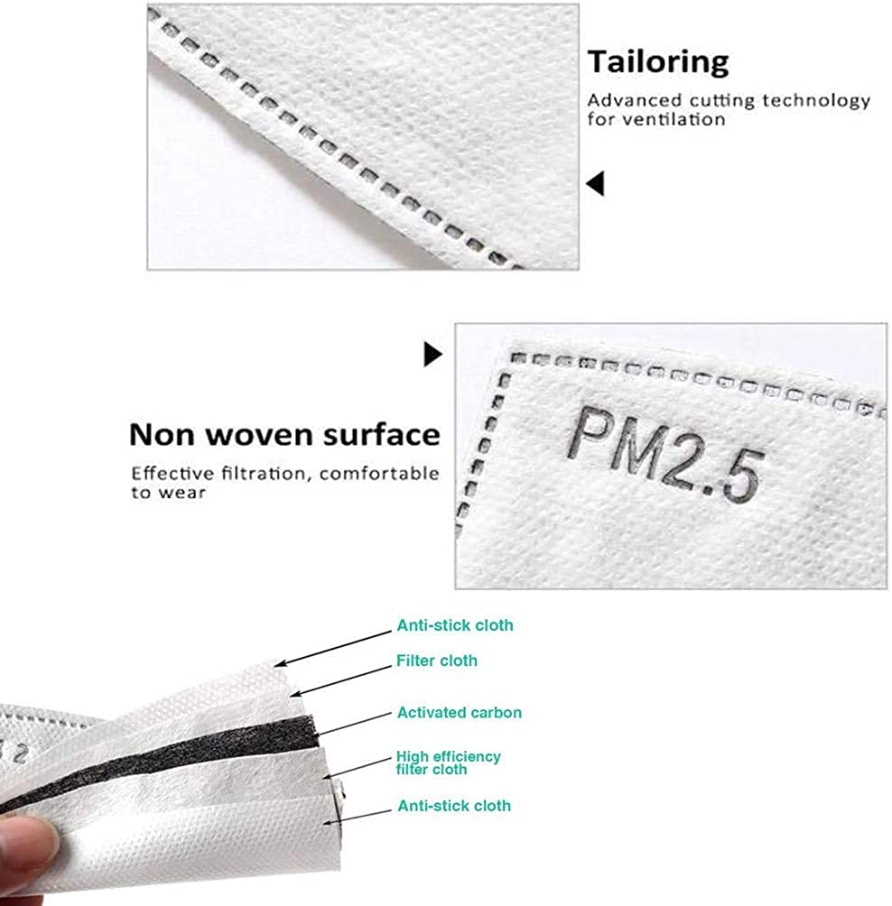 Kids-Dark-Gray-Head-Face-Neck-Gaiter-Tube-Bandana-Scarf-Cover--Carbon-Filters-For-Motorcycle-Racing--1671430