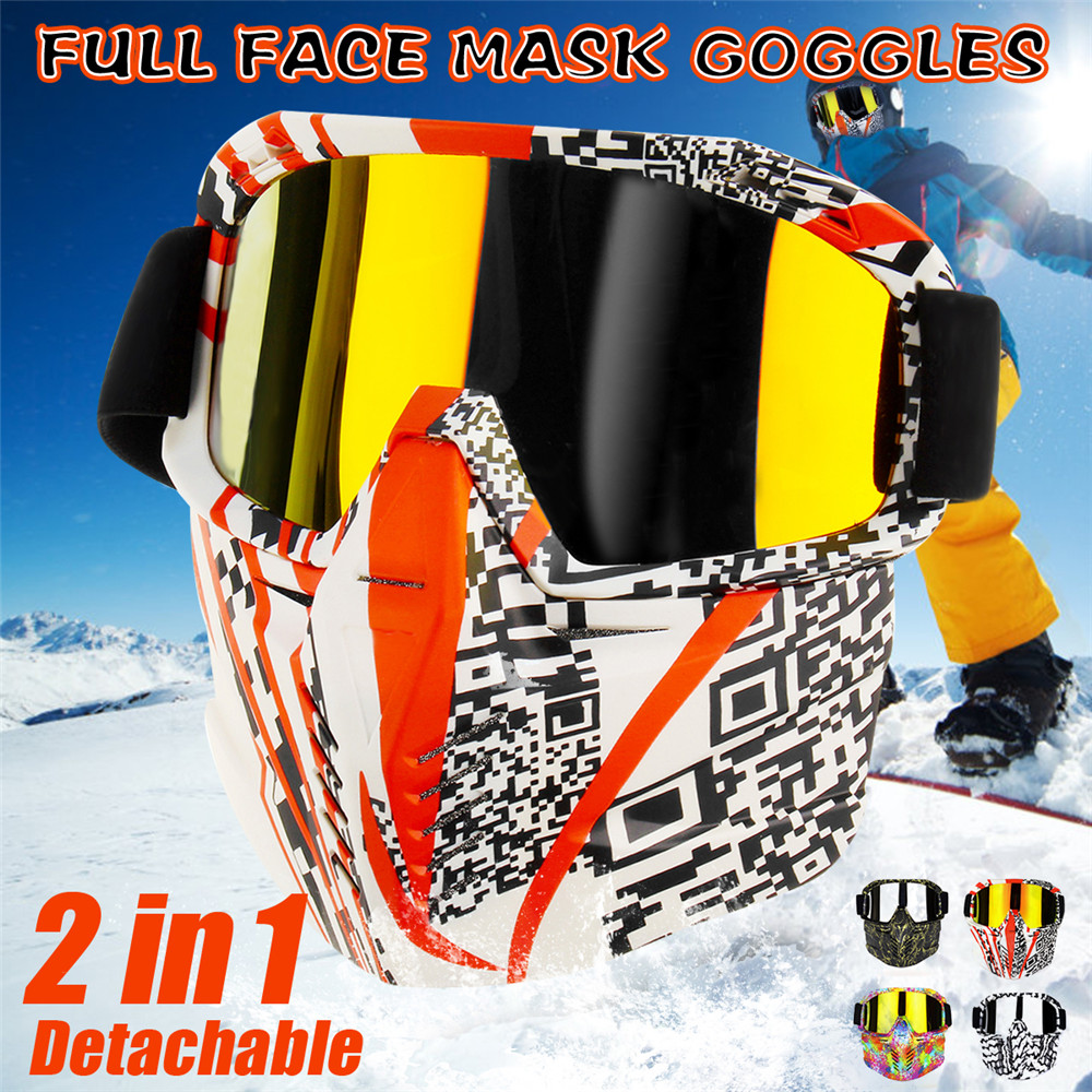 Motorcycle-Cycling-Skiing-MaskGoggles-Detachable-Windproof-For-Open-Face-Half-Helmet-1424912