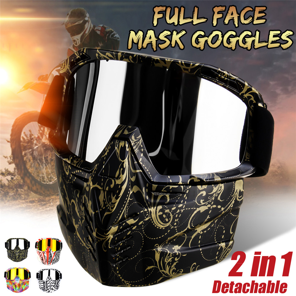 Motorcycle-Cycling-Skiing-MaskGoggles-Detachable-Windproof-For-Open-Face-Half-Helmet-1424912