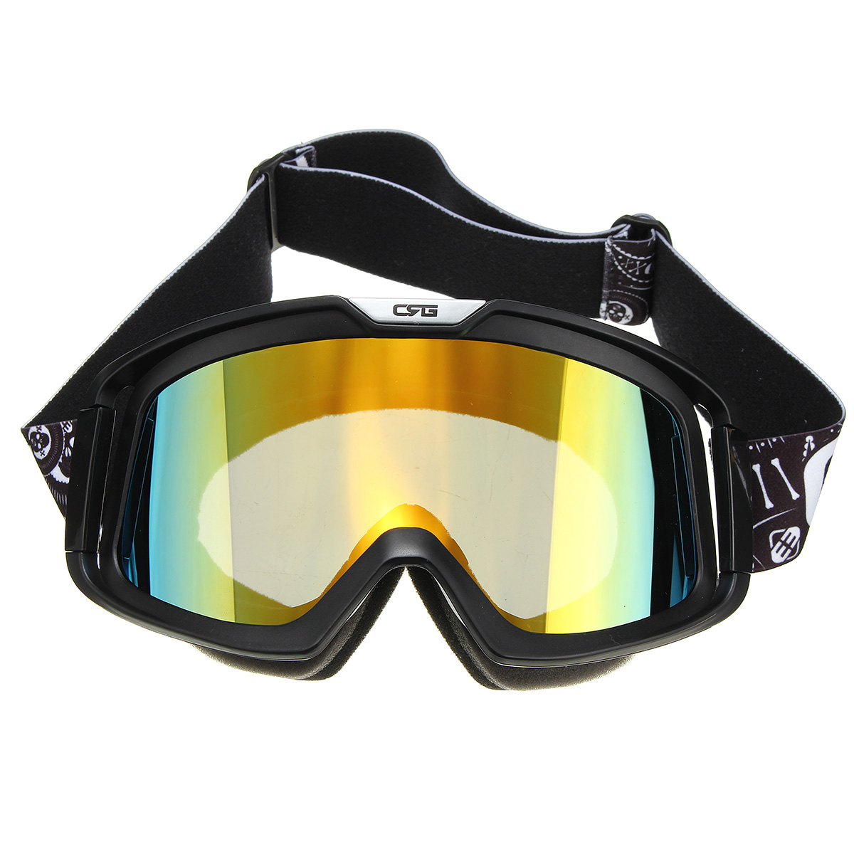 Motorcycle-Helmet-Yellow-Lens-Detachable-Goggles-Modular-Face-Mask-Shield-1113647