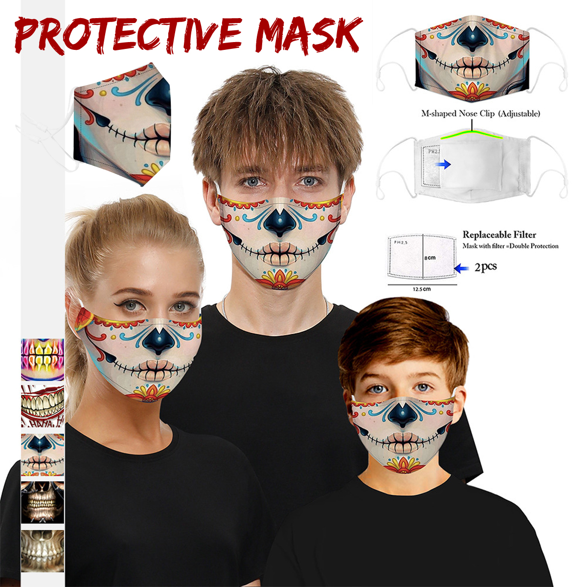 Protective-Face-Mouth-Mask-5-Layers-Filter-Outdoor-Dustproof-PM25-Smog-Child-Adult-Universal-1704795