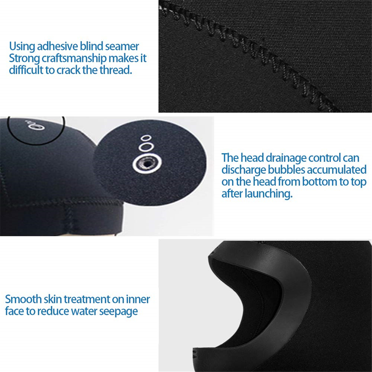 SLINX-3mm-Diving-Warm-Mask-Hood-Set-Neoprene-Scuba-Surfing-Snorkeling-1471131
