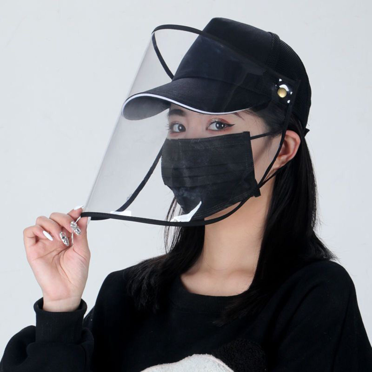Transparent-Protective-Mask-Plastic-Anti-fog-Saliva-Fashion-Motorcycle-Baseball-Cap-1826310