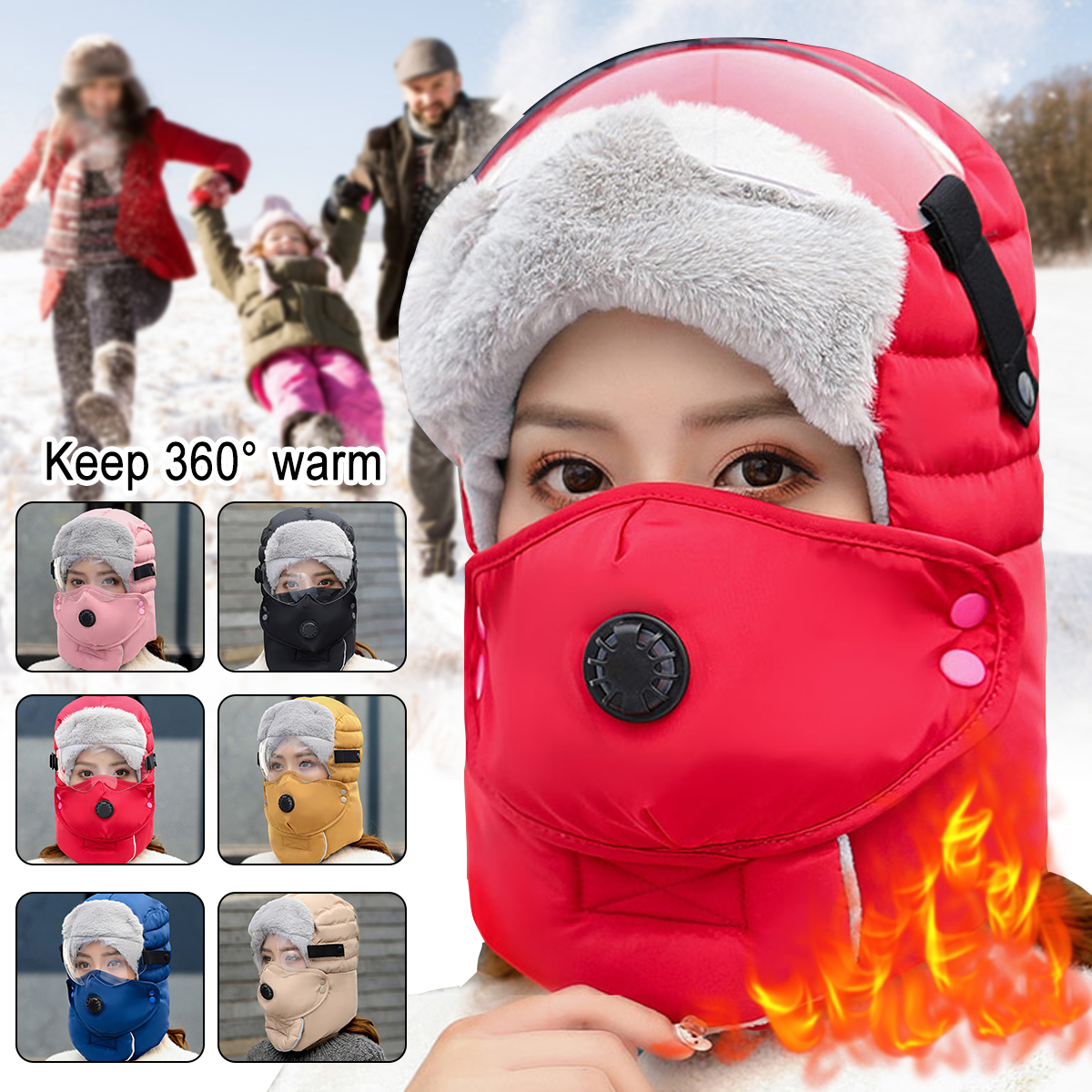 Winter-Men-Original-Design-Warm-Hat-Women-Waterproof-Hood-Hat-With-Windproof-Glasses-Face-Mask-Ear-M-1775618
