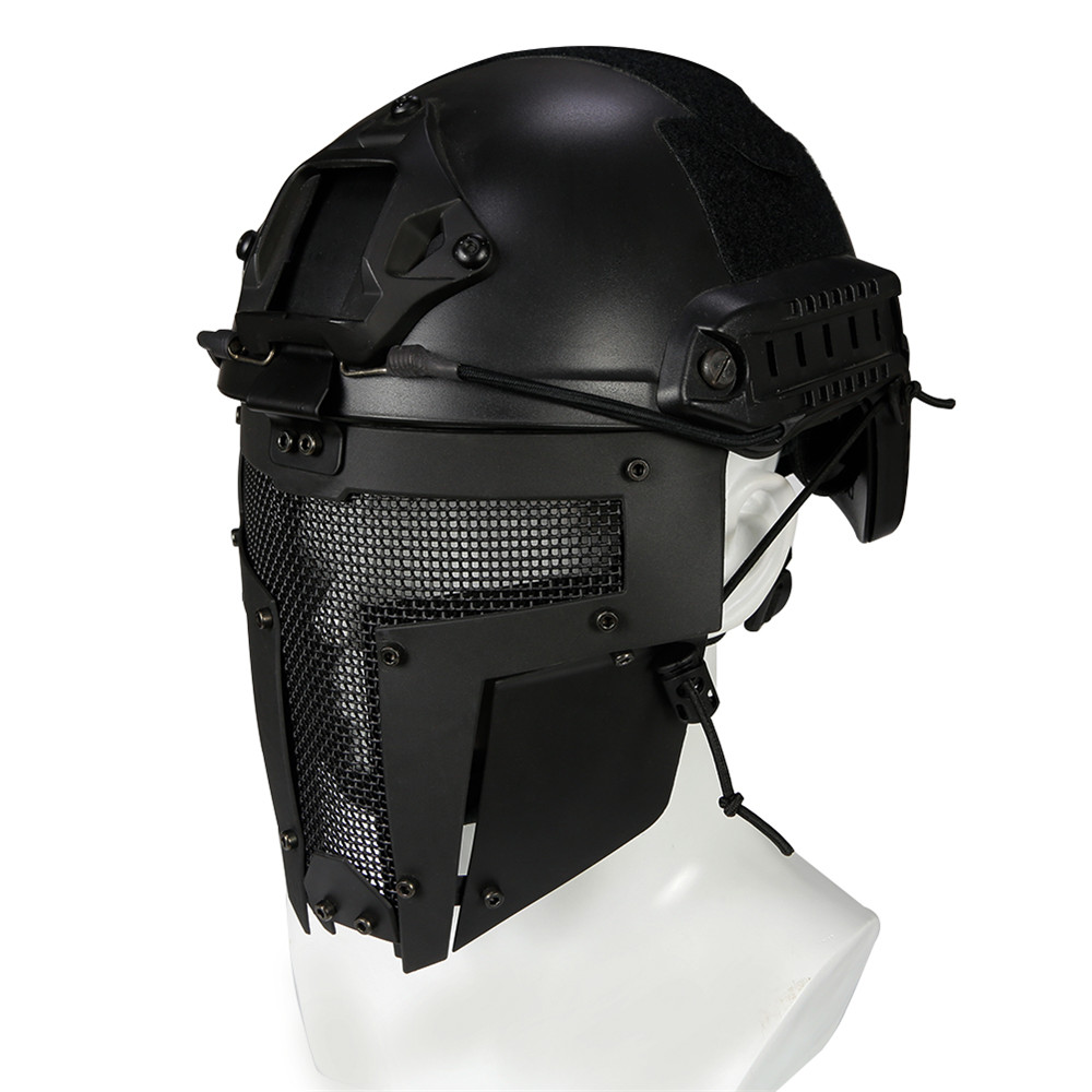 WoSporT-MA-96-Outdoor-Iron-Warrior-Hunting-Tactical-Face-Mask-Steel-Mesh-1458665