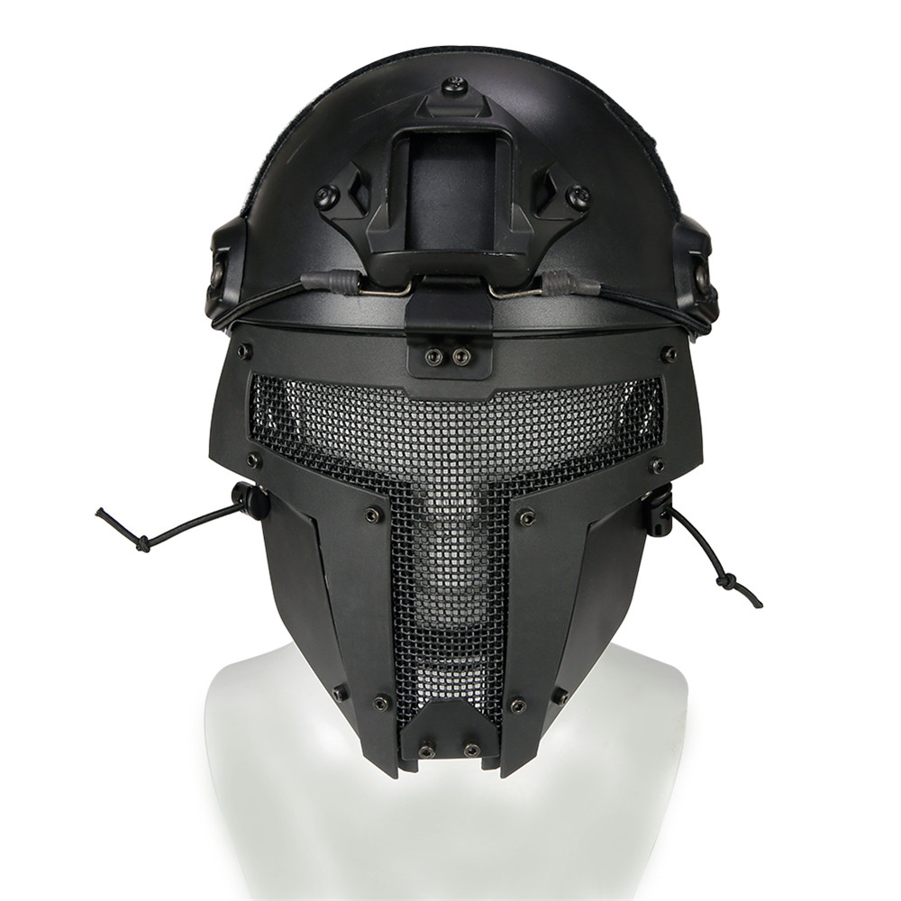 WoSporT-MA-96-Outdoor-Iron-Warrior-Hunting-Tactical-Face-Mask-Steel-Mesh-1458665