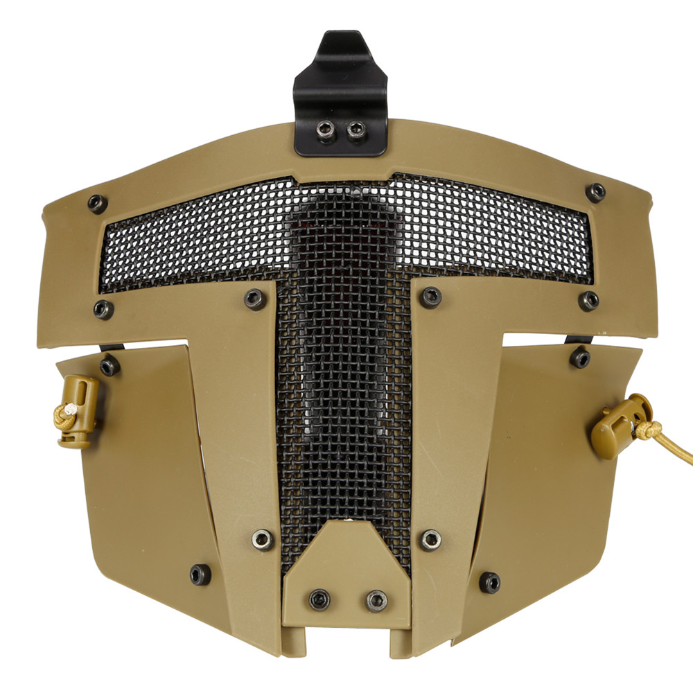 WoSporT-MA-96-Outdoor-Iron-Warrior-Hunting-Tactical-Face-Mask-Steel-Mesh-1458665