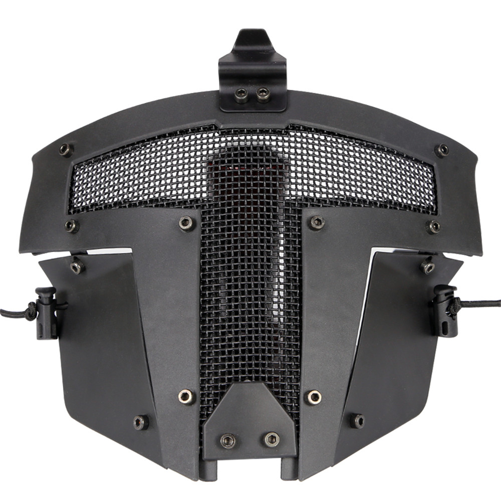 WoSporT-MA-96-Outdoor-Iron-Warrior-Hunting-Tactical-Face-Mask-Steel-Mesh-1458665
