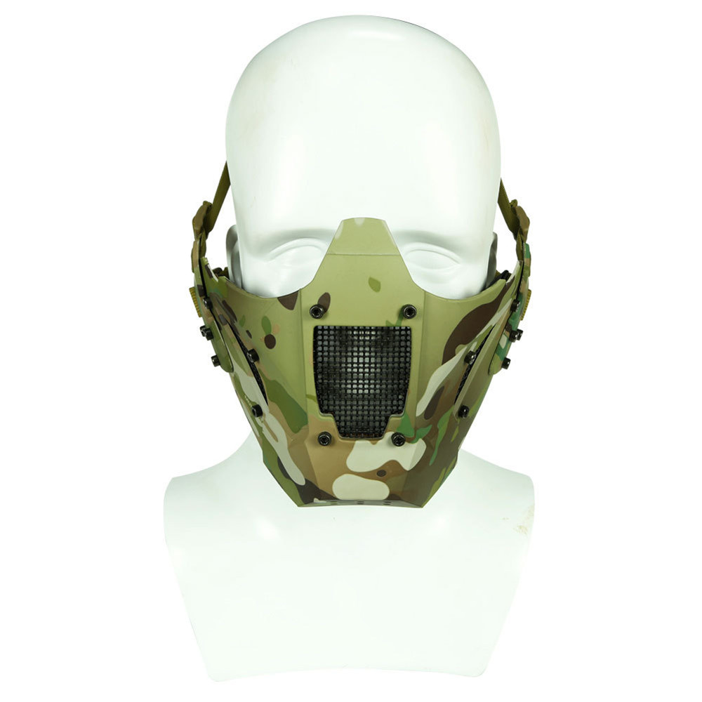WoSporT-PDW-Mesh-Tactical-Half-Face-Mask-Iron-Warrior-Anti-shock-Breathable-Hunting-1458268