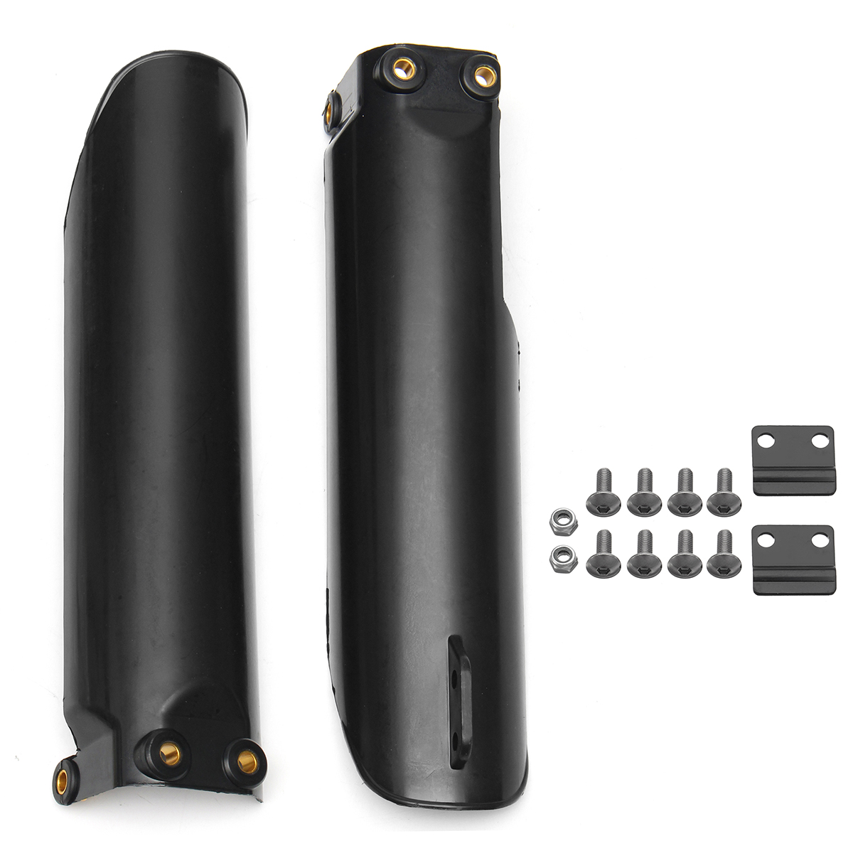 272mm-Front-Fork-LEG-Guards-Sliders-Cover-Plastic-For-140cc-160cc-Pit-Dirt-Bike-1199686
